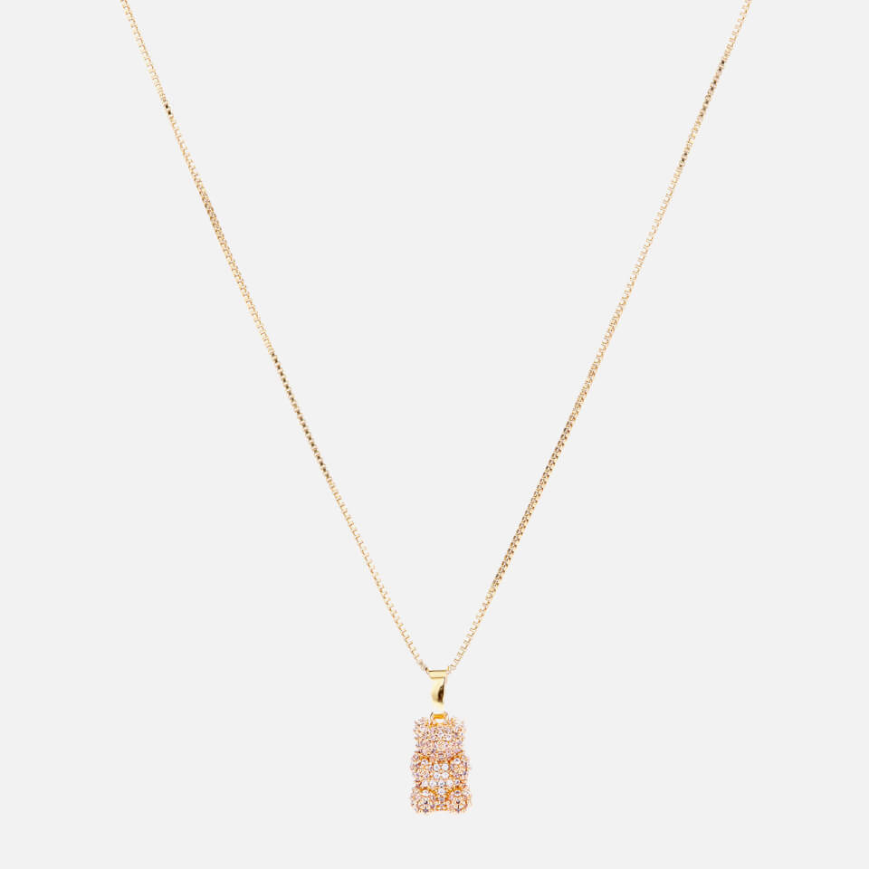 Crystal Haze Women's Pave Nostalgia Bear - Gold