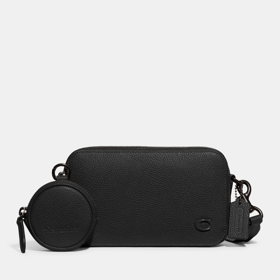 Coach Charter Slim Pebbled Leather Cross-Body Bag