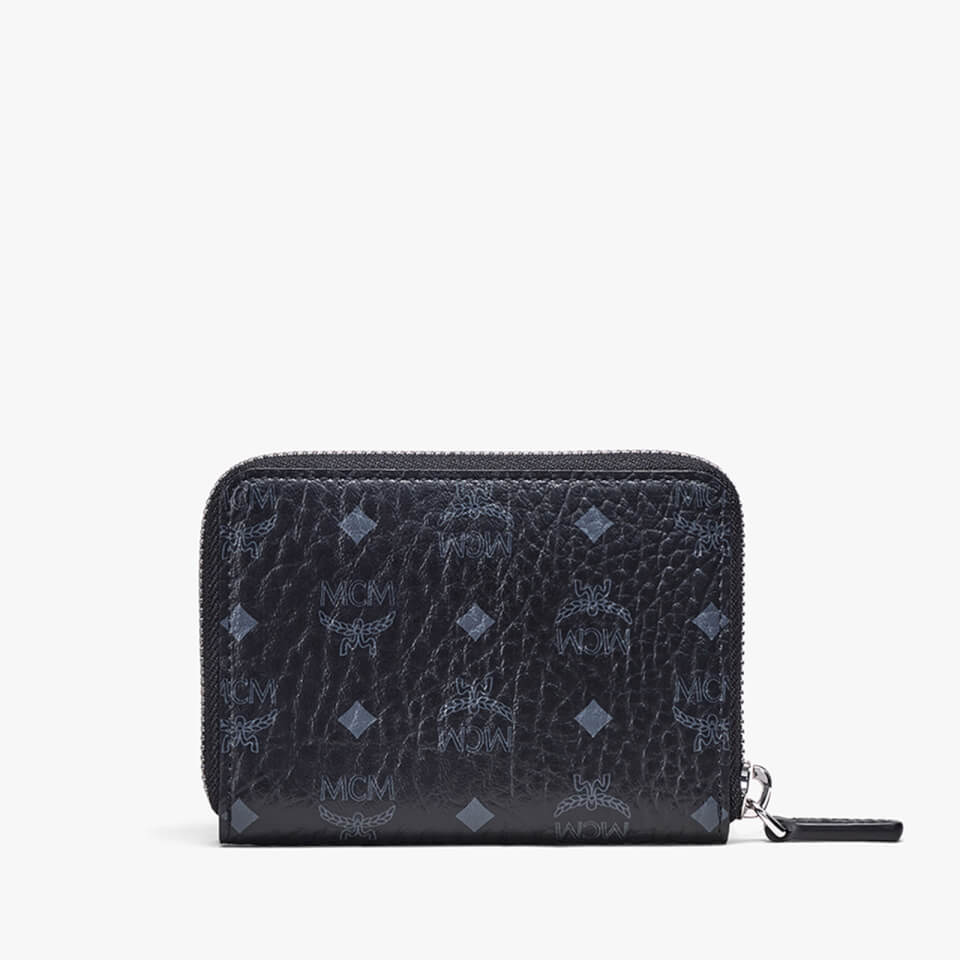 MCM M-Veritas Mini Coated-Canvas Wallet