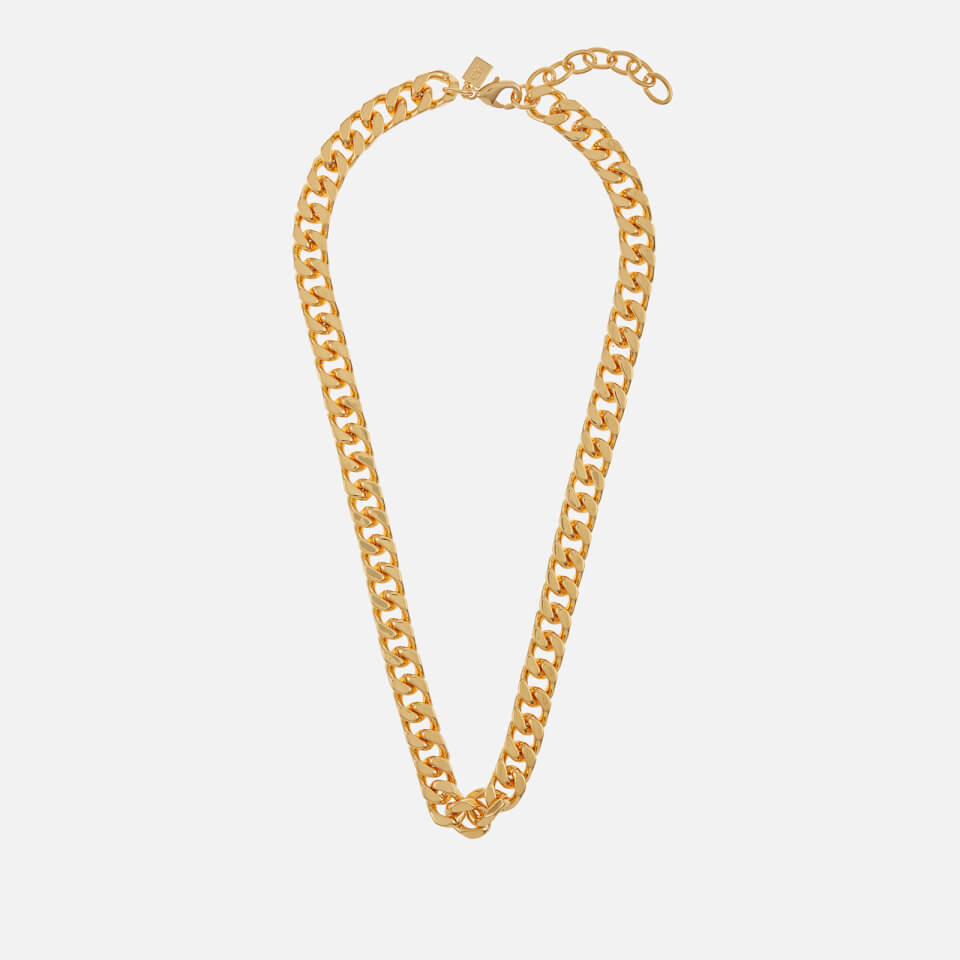 Crystal Haze Great Plain Jane Gold-Tone Necklace