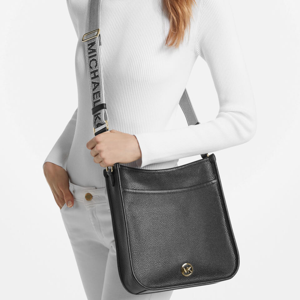 MICHAEL Michael Kors Luisa Large Leather Messenger Bag