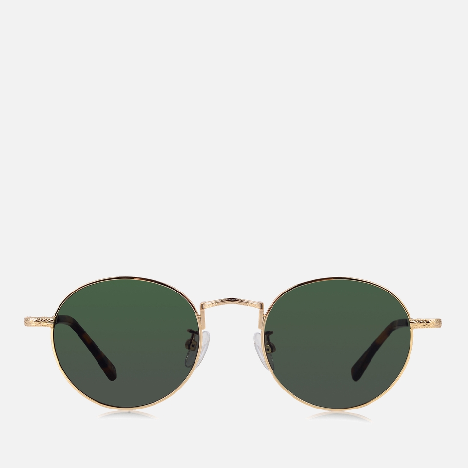 KAMO Icon Metal Round-Frame Sunglasses