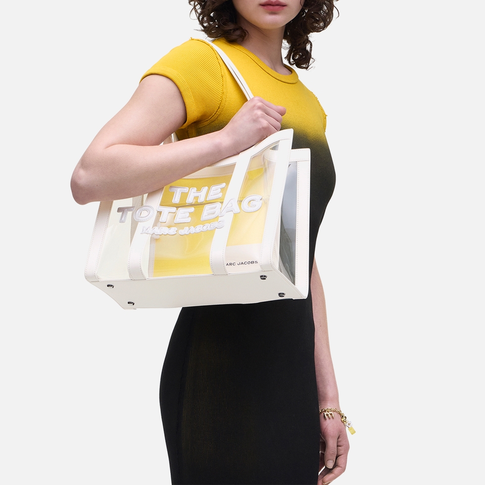 Marc Jacobs The Medium Clear PVC Tote Bag