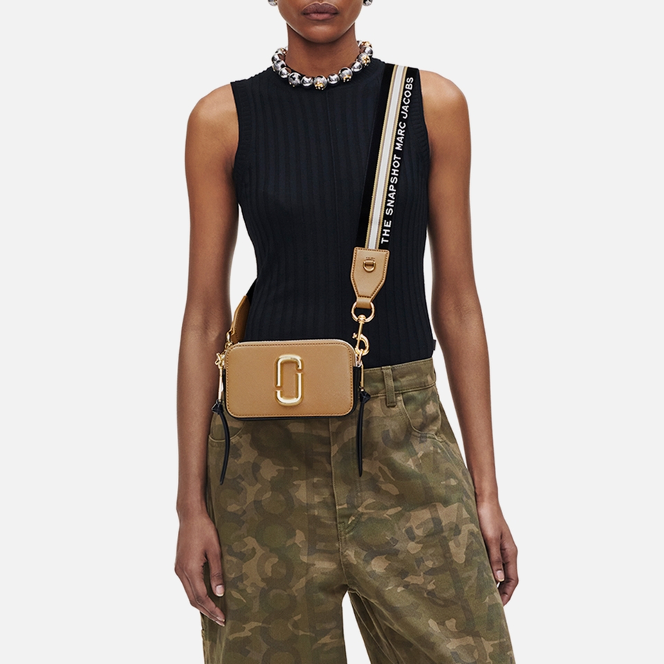 Marc Jacobs The Colour Block Leather Snapshot Bag