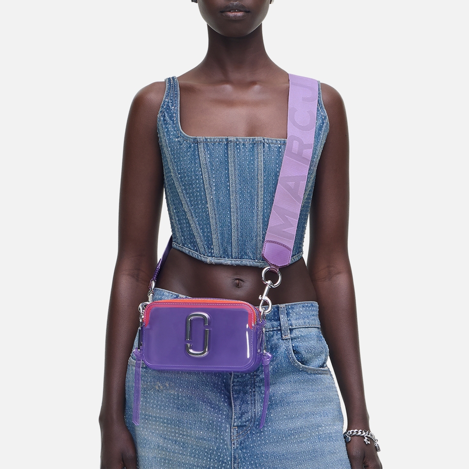 Marc Jacobs The Jelly Snapshot PVC Shoulder Bag