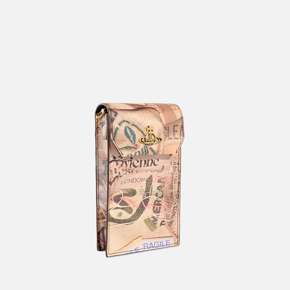 Vivienne Westwood Faux Leather Phone Bag