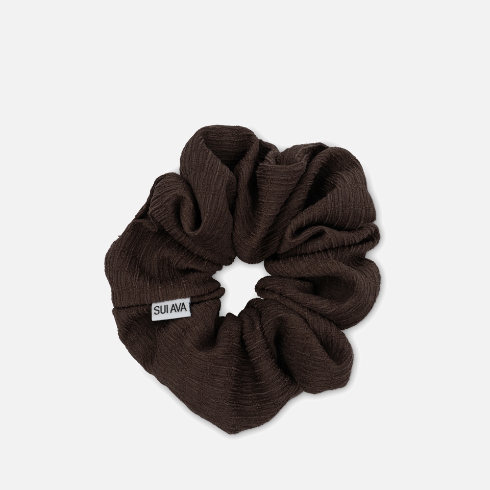 SUI AVA Ea Zig-Zag Woven Scrunchie