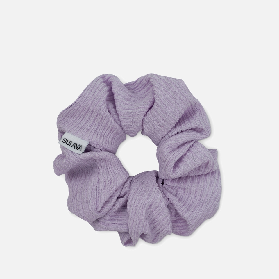 SUI AVA Ea Zig-Zag Woven Scrunchie