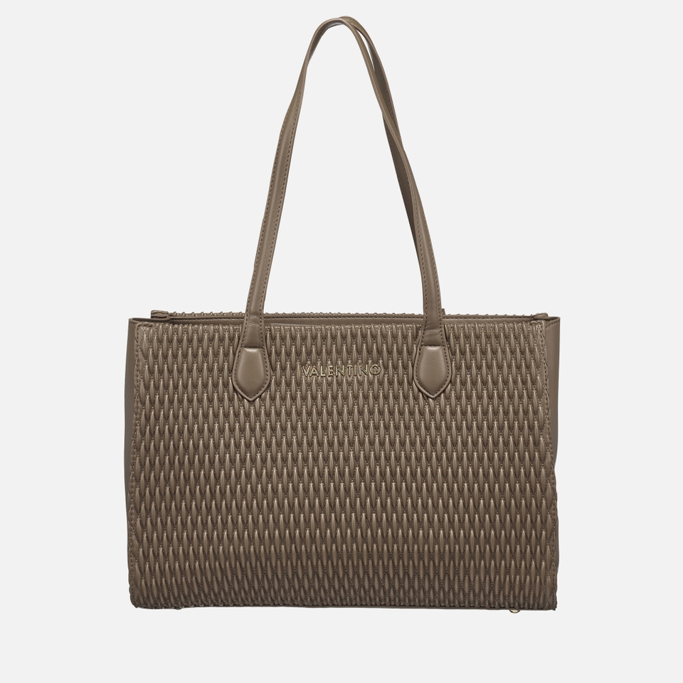 Valentino Frequency Re Faux Quilted Leather Shopping Bag