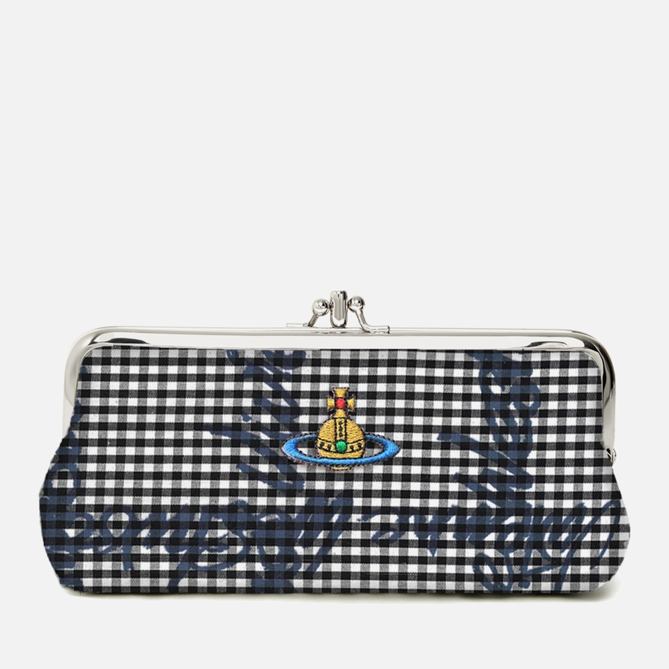 Vivienne Westwood Gingham Double Frame Purse