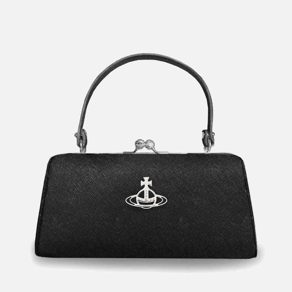 Vivienne Westwood Doll Xl Faux Leather Frame Purse