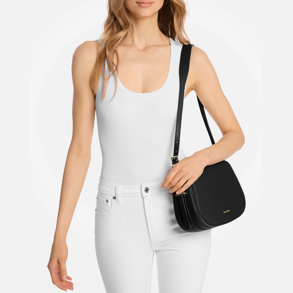 MICHAEL Michael Kors Lydia Leather Messenger Bag