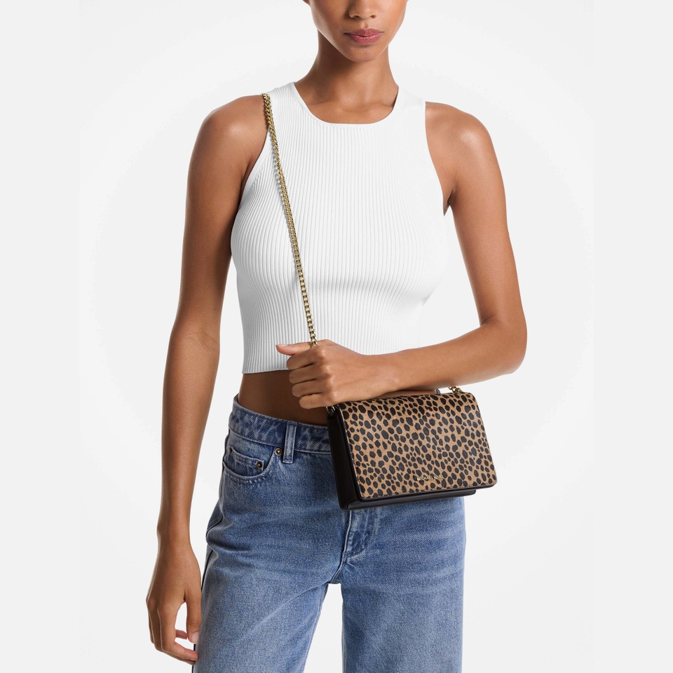 MICHAEL Michael Kors Jet Set Calf Hair Crossbody Bag
