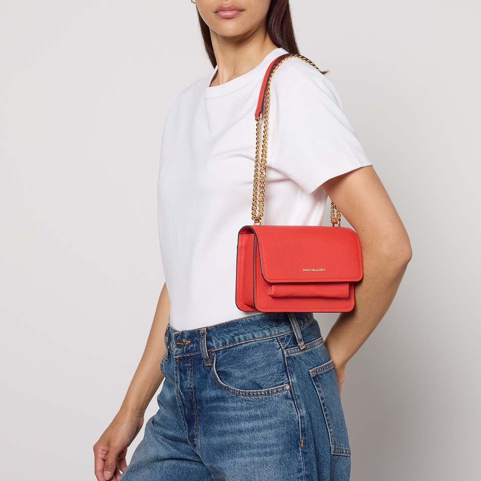 MICHAEL Michael Kors Claire Small Leather Crossbody Bag