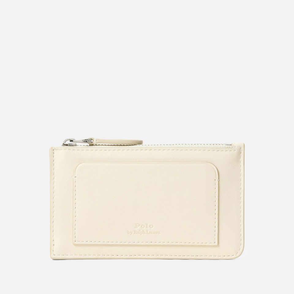 Polo Ralph Lauren Bear Leather Zip Card Case