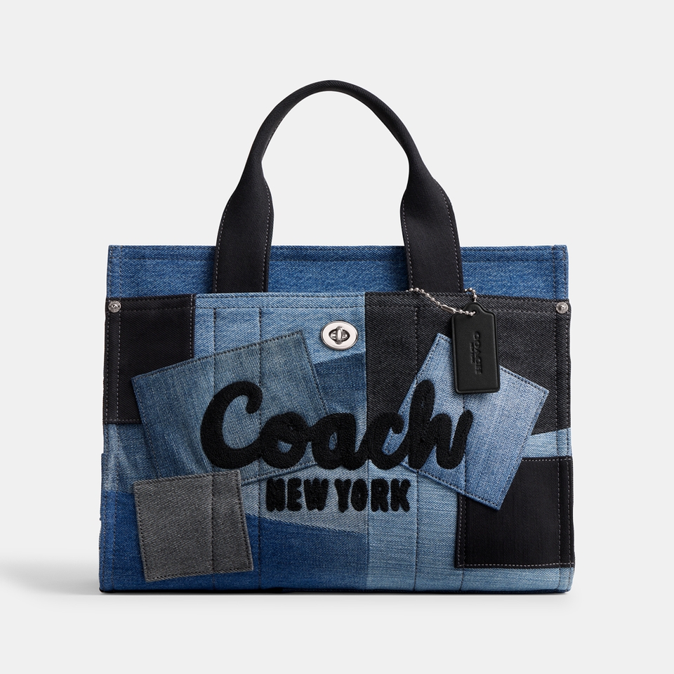 Coach Cargo Denim Tote Bag