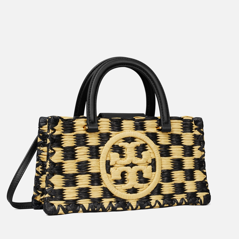 Tory Burch Ella Hand-Crocheted Raffia Bag