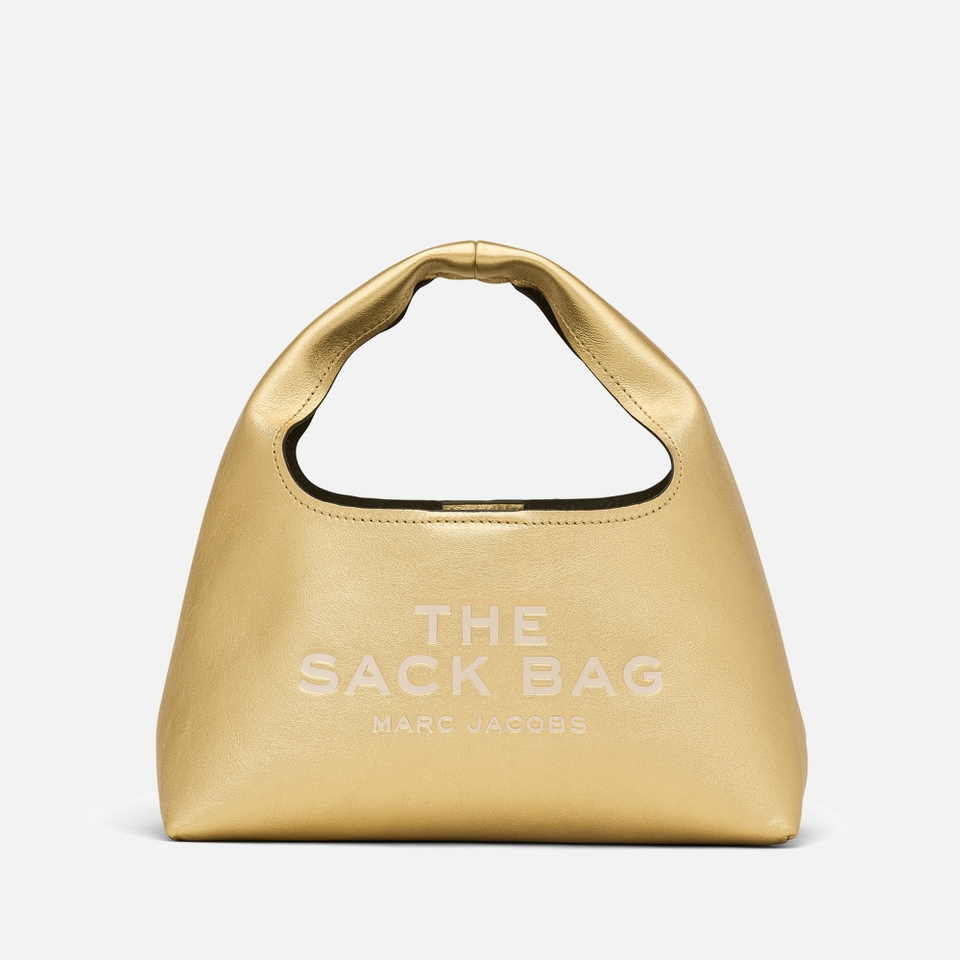 Marc Jacobs The Mini Metallic Leather Sack Bag